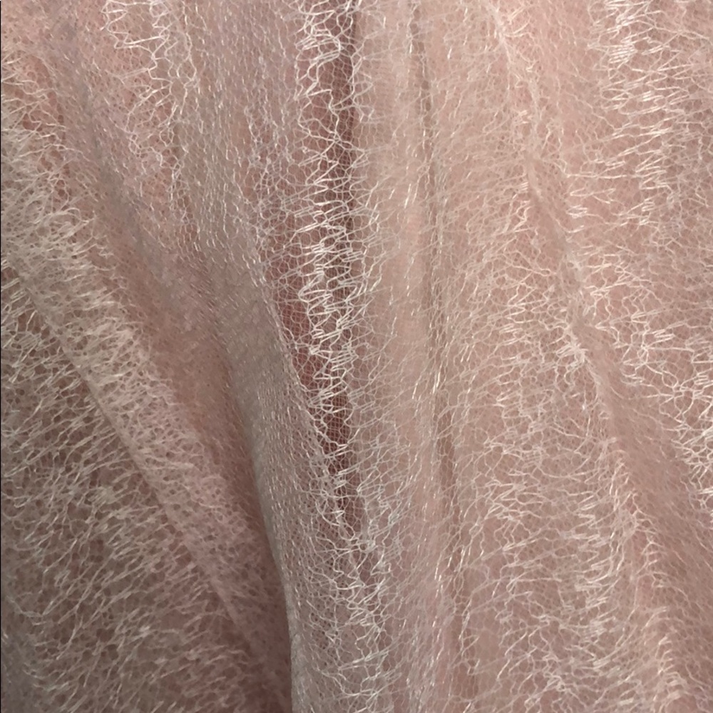 White by Vera Wang crepe & tulle T-back bridesmaid - Picture 6 of 6